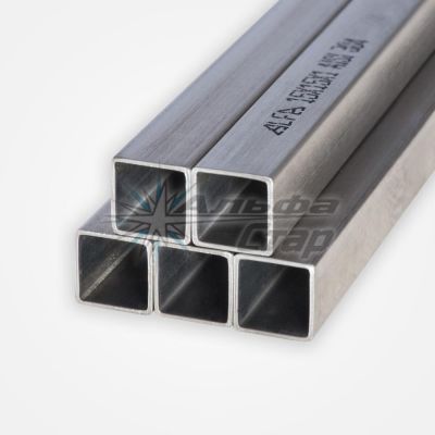 Square stainless steel pipe (AISI 304, Size:45x45x1.5)